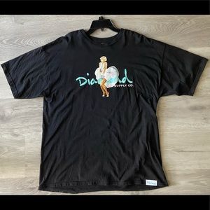 Diamond Supply Co Tee Marilyn Monroe XL